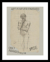 Rise Abandoned                                                           - Framed Print