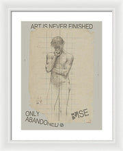 Rise Abandoned                                                           - Framed Print