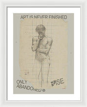 Rise Abandoned                                                           - Framed Print