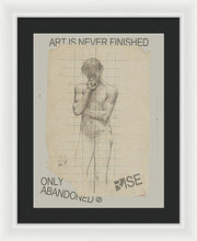 Rise Abandoned                                                           - Framed Print