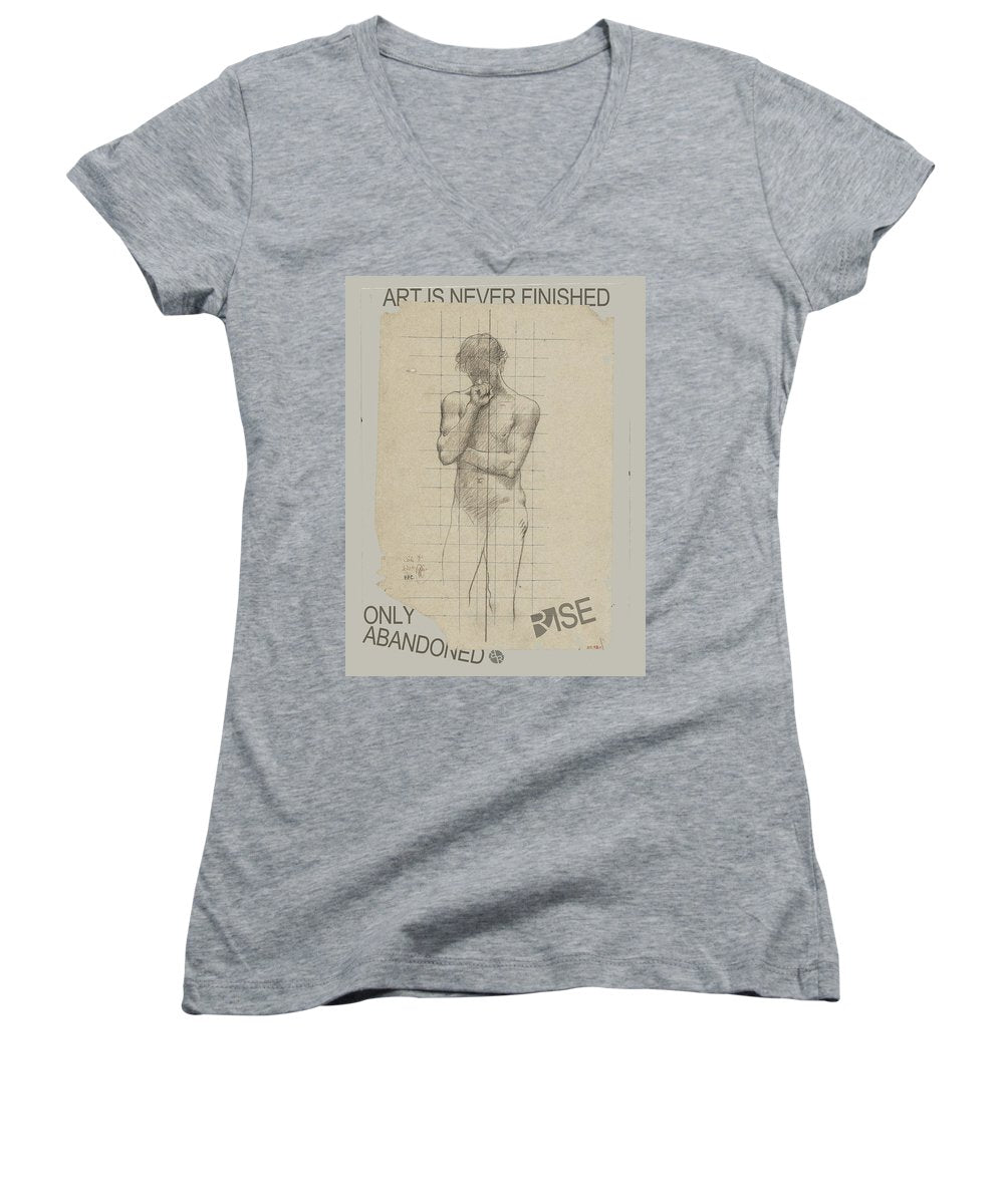 Rise Abandoned                                                           - Women's V-Neck (Athletic Fit)