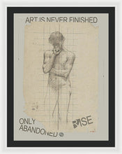 Rise Abandoned                                                           - Framed Print