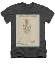 Rise Abandoned                                                           - Men's V-Neck T-Shirt