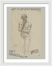 Rise Abandoned                                                           - Framed Print