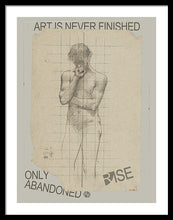 Rise Abandoned                                                           - Framed Print