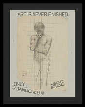 Rise Abandoned                                                           - Framed Print