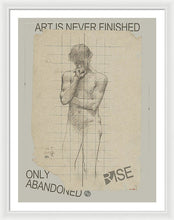 Rise Abandoned                                                           - Framed Print