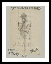Rise Abandoned                                                           - Framed Print