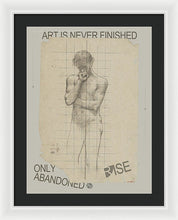 Rise Abandoned                                                           - Framed Print