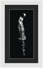 Rise Art Is A She - Framed Print