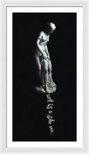 Rise Art Is A She - Framed Print