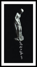 Rise Art Is A She - Framed Print
