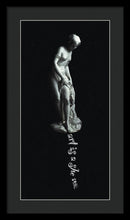 Rise Art Is A She - Framed Print