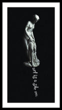 Rise Art Is A She - Framed Print