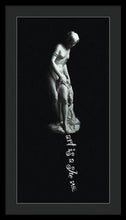 Rise Art Is A She - Framed Print