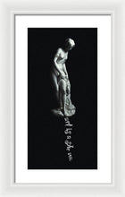 Rise Art Is A She - Framed Print