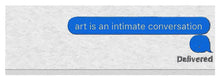 Rise Art Is An Intimate Conversation - Yoga Mat