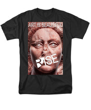 Rise Art Is Beautiful - Men's T-Shirt  (Regular Fit)
