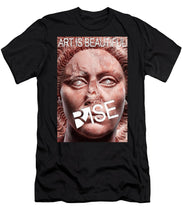 Rise Art Is Beautiful - Men's T-Shirt (Athletic Fit)