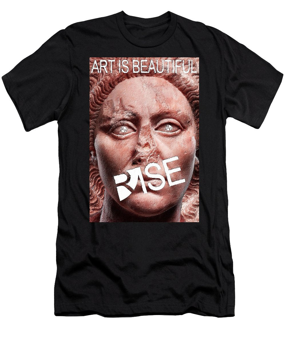 Rise Art Is Beautiful - Men's T-Shirt (Athletic Fit)