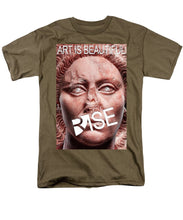 Rise Art Is Beautiful - Men's T-Shirt  (Regular Fit)