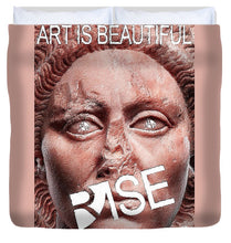 Rise Art Is Beautiful - Duvet Cover