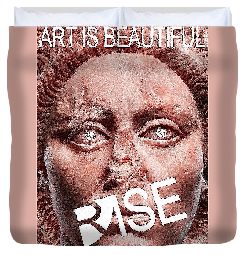 Rise Art Is Beautiful - Duvet Cover