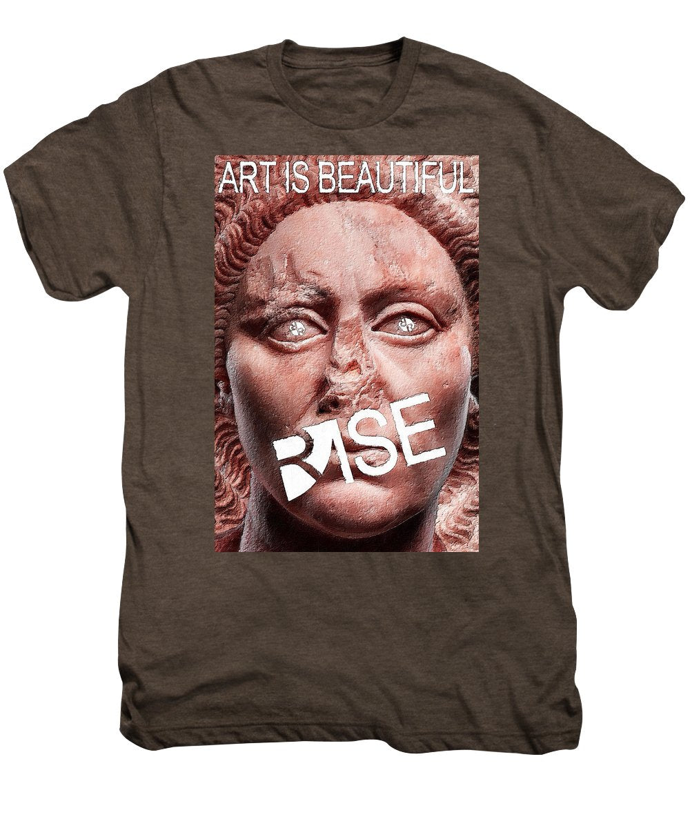 Rise Art Is Beautiful - Men's Premium T-Shirt