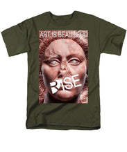 Rise Art Is Beautiful - Men's T-Shirt  (Regular Fit)