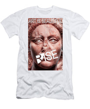 Rise Art Is Beautiful - Men's T-Shirt (Athletic Fit)