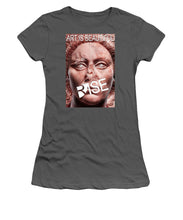 Rise Art Is Beautiful - Women's T-Shirt (Athletic Fit)