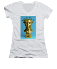 Rise Art Is Ugly - Women's V-Neck (Athletic Fit)