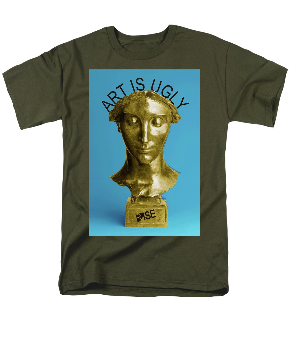 Rise Art Is Ugly - Men's T-Shirt  (Regular Fit)