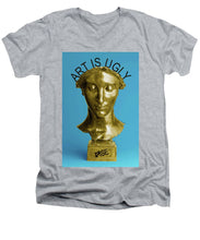 Rise Art Is Ugly - Men's V-Neck T-Shirt