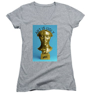 Rise Art Is Ugly - Women's V-Neck (Athletic Fit)