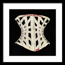 Rise Art Is Uncomfortable                          - Framed Print