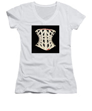 Rise Art Is Uncomfortable                          - Women's V-Neck (Athletic Fit)