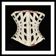 Rise Art Is Uncomfortable                          - Framed Print