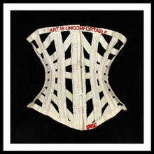 Rise Art Is Uncomfortable                          - Framed Print