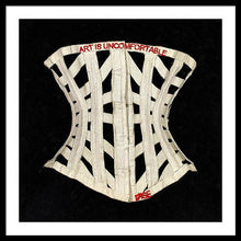 Rise Art Is Uncomfortable                          - Framed Print