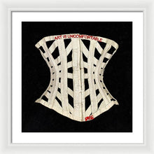 Rise Art Is Uncomfortable                          - Framed Print