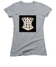 Rise Art Is Uncomfortable                          - Women's V-Neck (Athletic Fit)