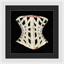 Rise Art Is Uncomfortable                          - Framed Print