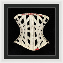 Rise Art Is Uncomfortable                          - Framed Print