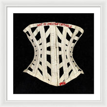 Rise Art Is Uncomfortable                          - Framed Print