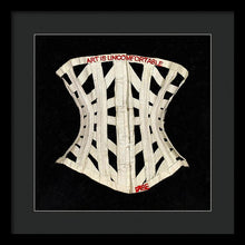 Rise Art Is Uncomfortable                          - Framed Print