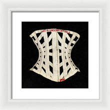 Rise Art Is Uncomfortable                          - Framed Print