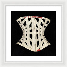 Rise Art Is Uncomfortable                          - Framed Print