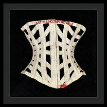 Rise Art Is Uncomfortable                          - Framed Print