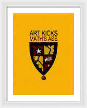 Rise Art Kicks Ass - Framed Print